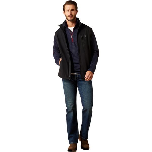 2025 Ariat Herren Rion Stretchshell Weste 10062386 - Black